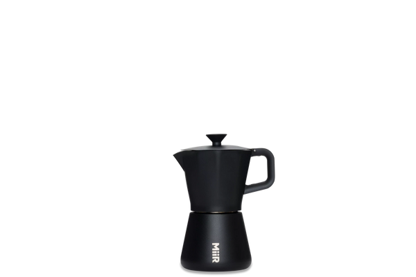MIIR - Cafetière italienne induction 6 tasses Noir