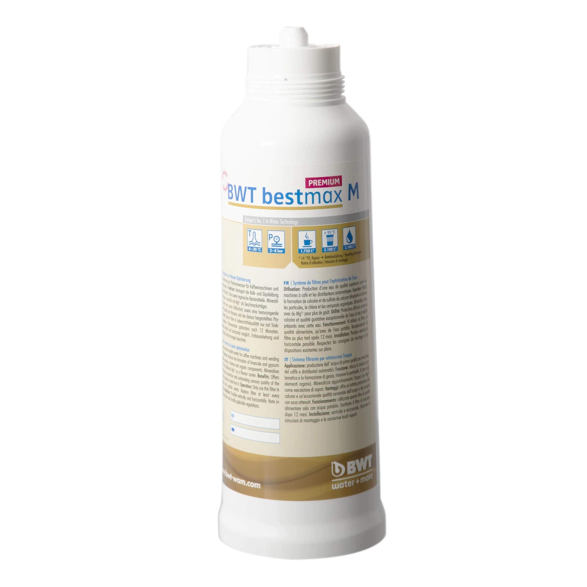 Cartouche filtrante Bestmax Premium M BWT Water+More