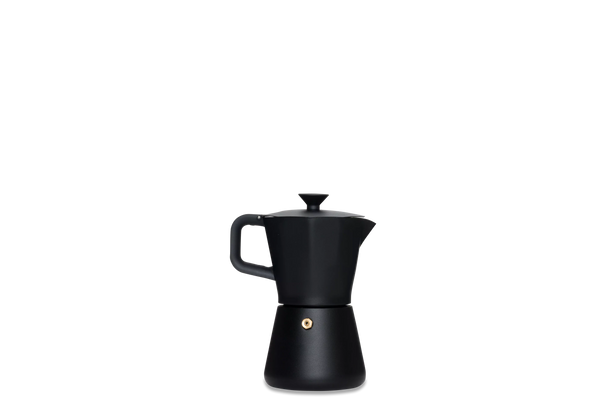 MIIR - Cafetière italienne induction 6 tasses Noir